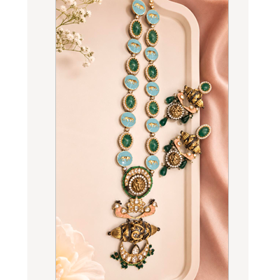 Royal tiger modify jewellery set