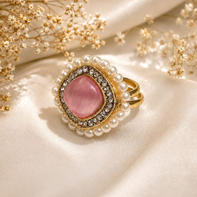 Rose Royale Cluster Ring