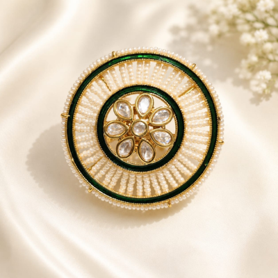 Gulzar Pearl Statement Ring