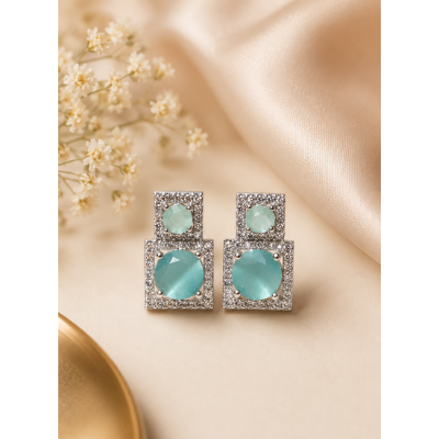 Stone earrings