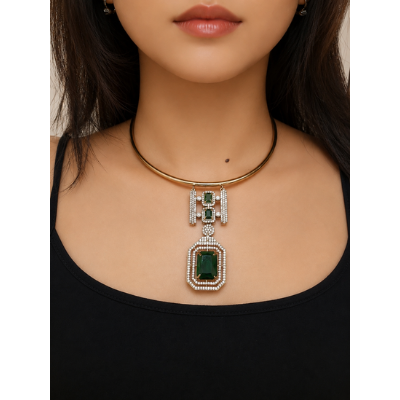 Modern style hasli jewellery set